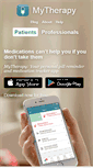 Mobile Screenshot of mytherapyapp.com